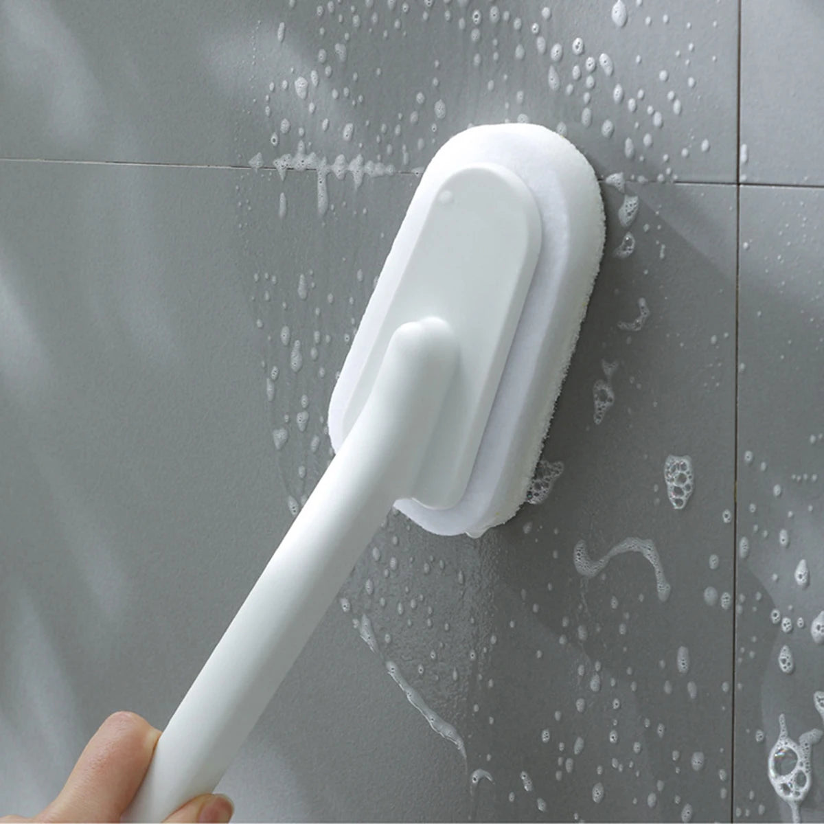 Long Handle Sponge Cleaning Sponge Wall Sponge For Cleaning Wall Sponge For Bathtub Cleaning Reusable Long Handle Sponge